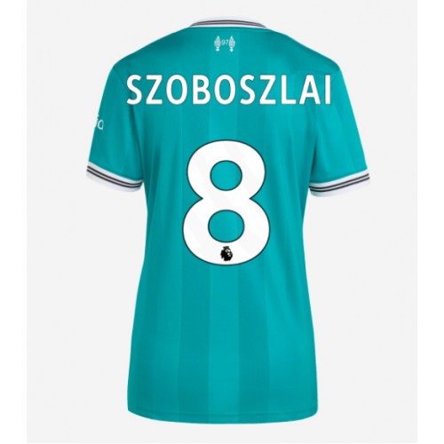 Liverpool Dominik Szoboszlai #8 Replica Third Shirt Ladies 2025-26 Short Sleeve Liverpool Dominik Szoboszlai #8 Replica Third Shirt Ladies 2025-26 Short Sleeve
